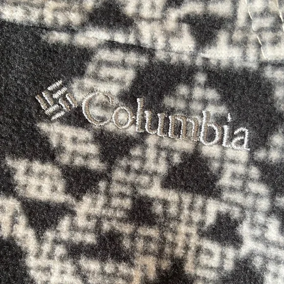 Columbia Black and White Geometric Women's Jacket - Picture 6 of 12